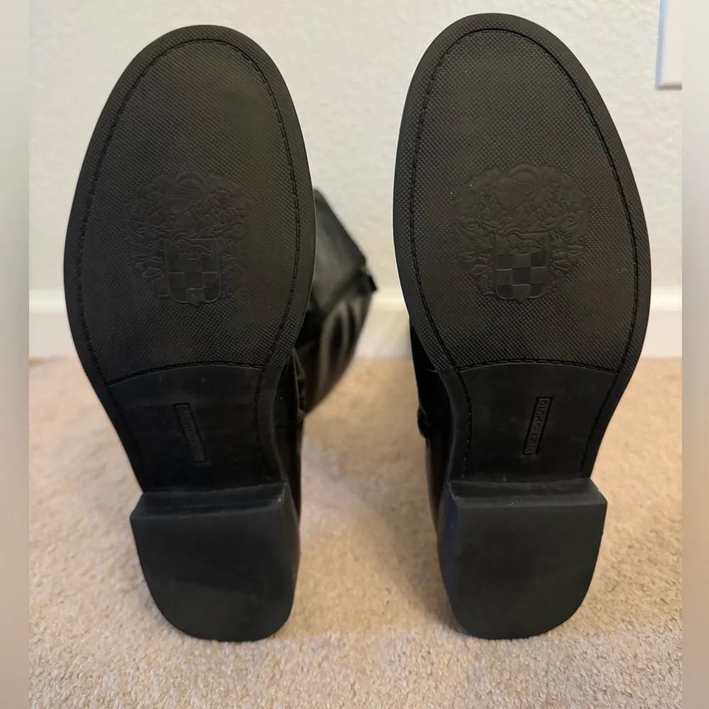 Vince Camuto Black Over-the-Knee Riding Boots